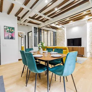 Apartament Bridgestreet Le Marais - Les Halles - Republique, Paryż